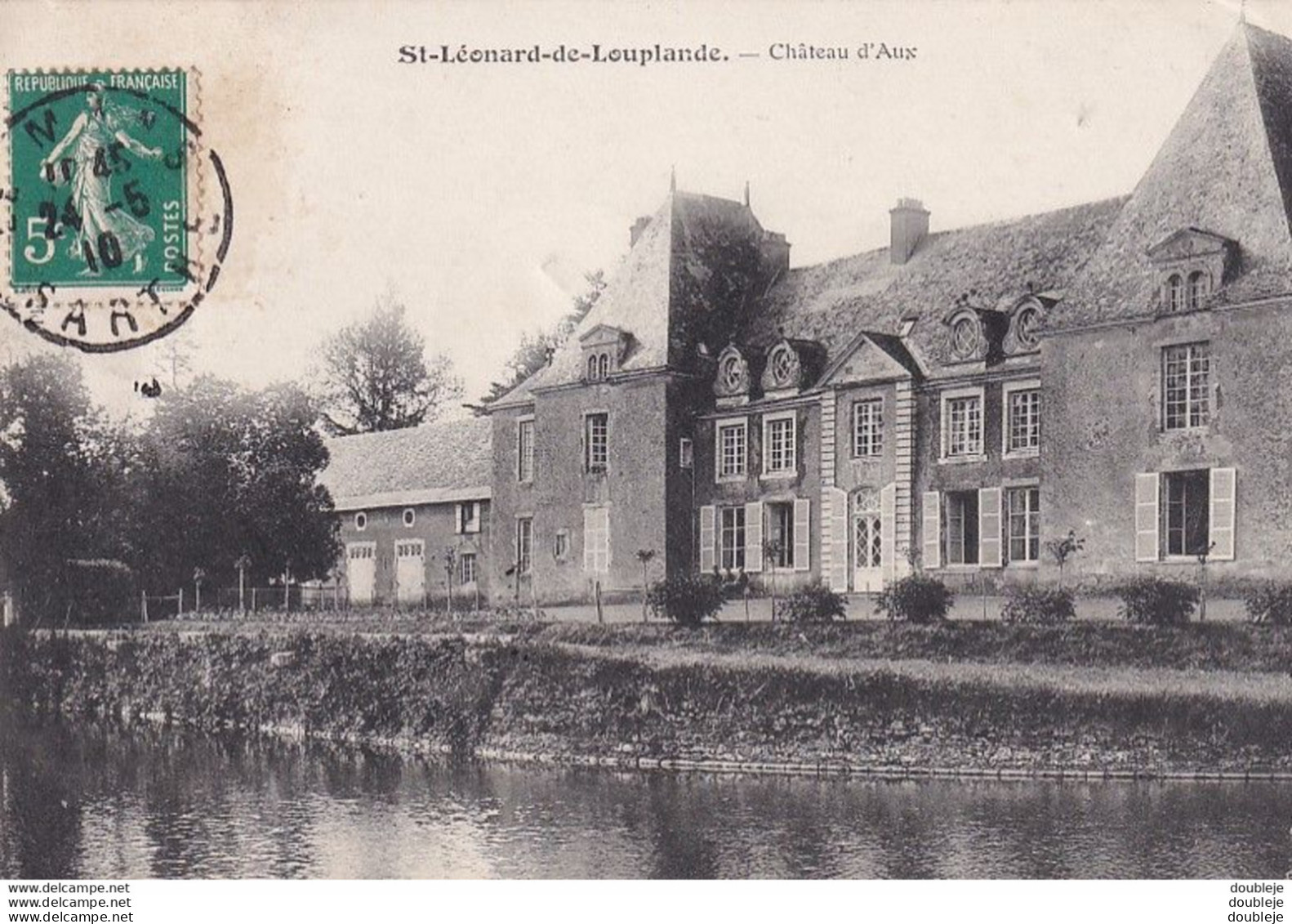 D72  SAINT LÉONARD DE LOUPLANDE  Château D'Aux - La Suze Sur Sarthe