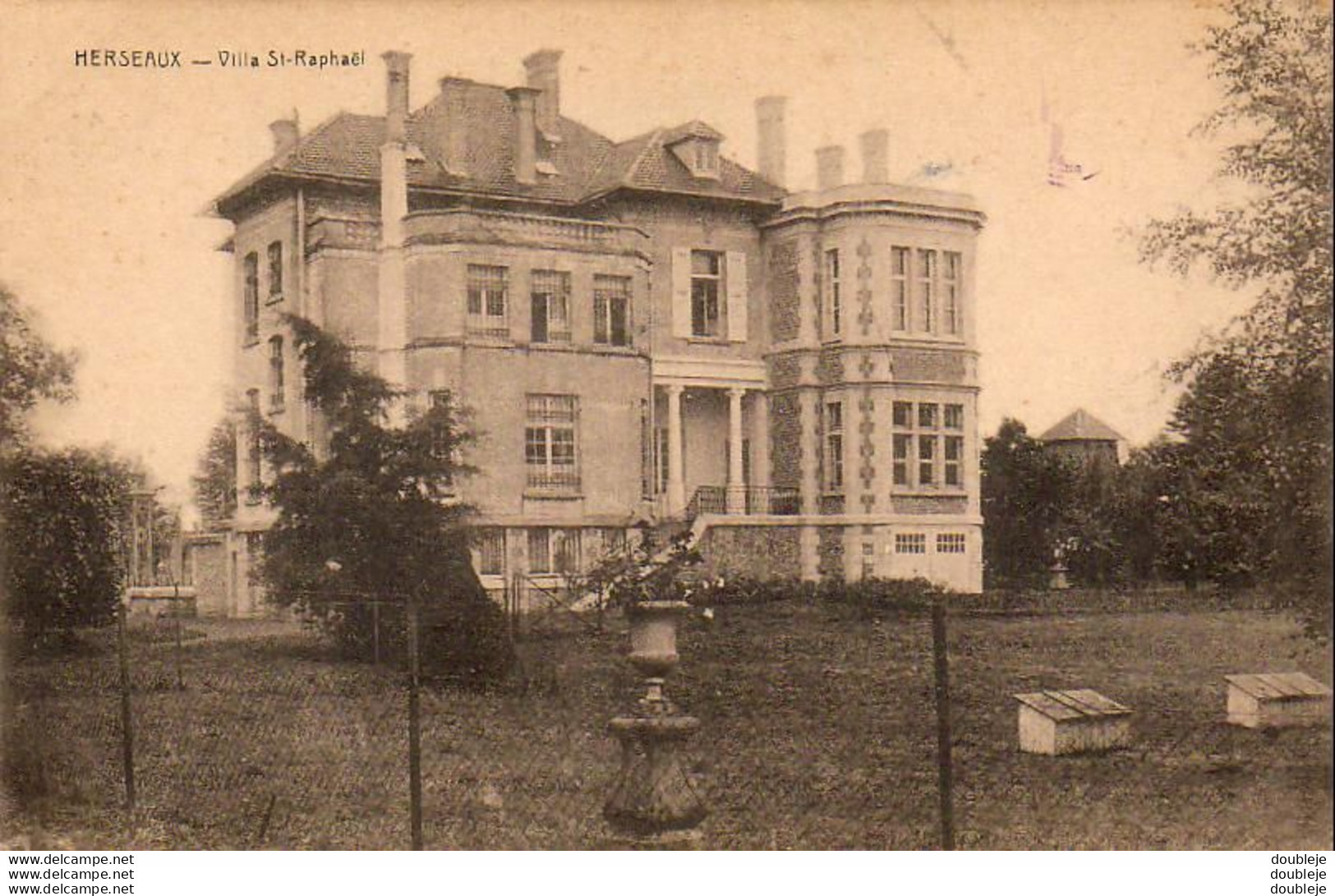 BELGIQUE   HERSEAUX  Villa St Raphael  .......... Peu Courante - Malmedy