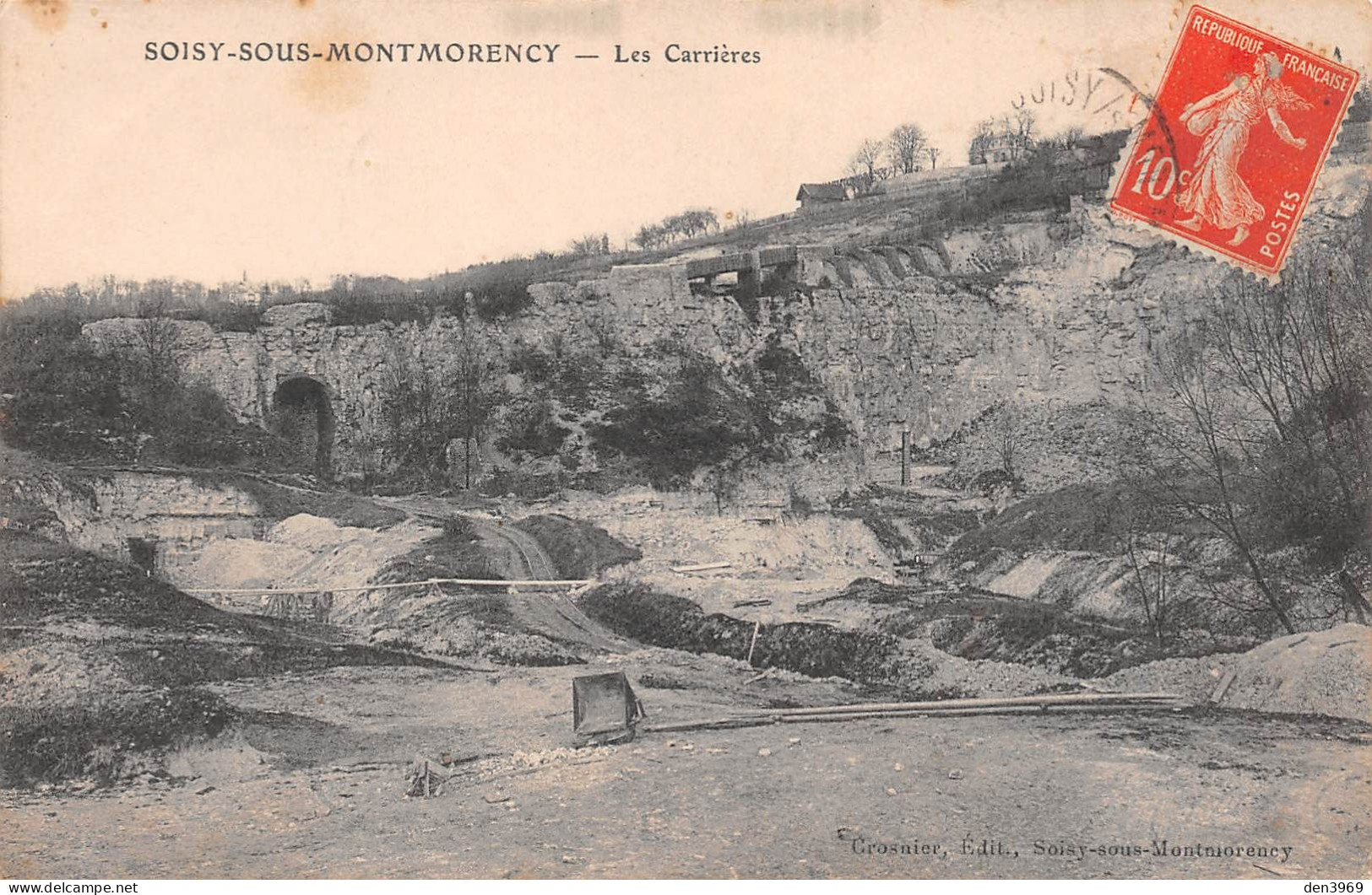 SOISY-sous-MONTMORENCY (Val-d'Oise) - Les Carrières - Voyagé (2 Scans) - Soisy-sous-Montmorency