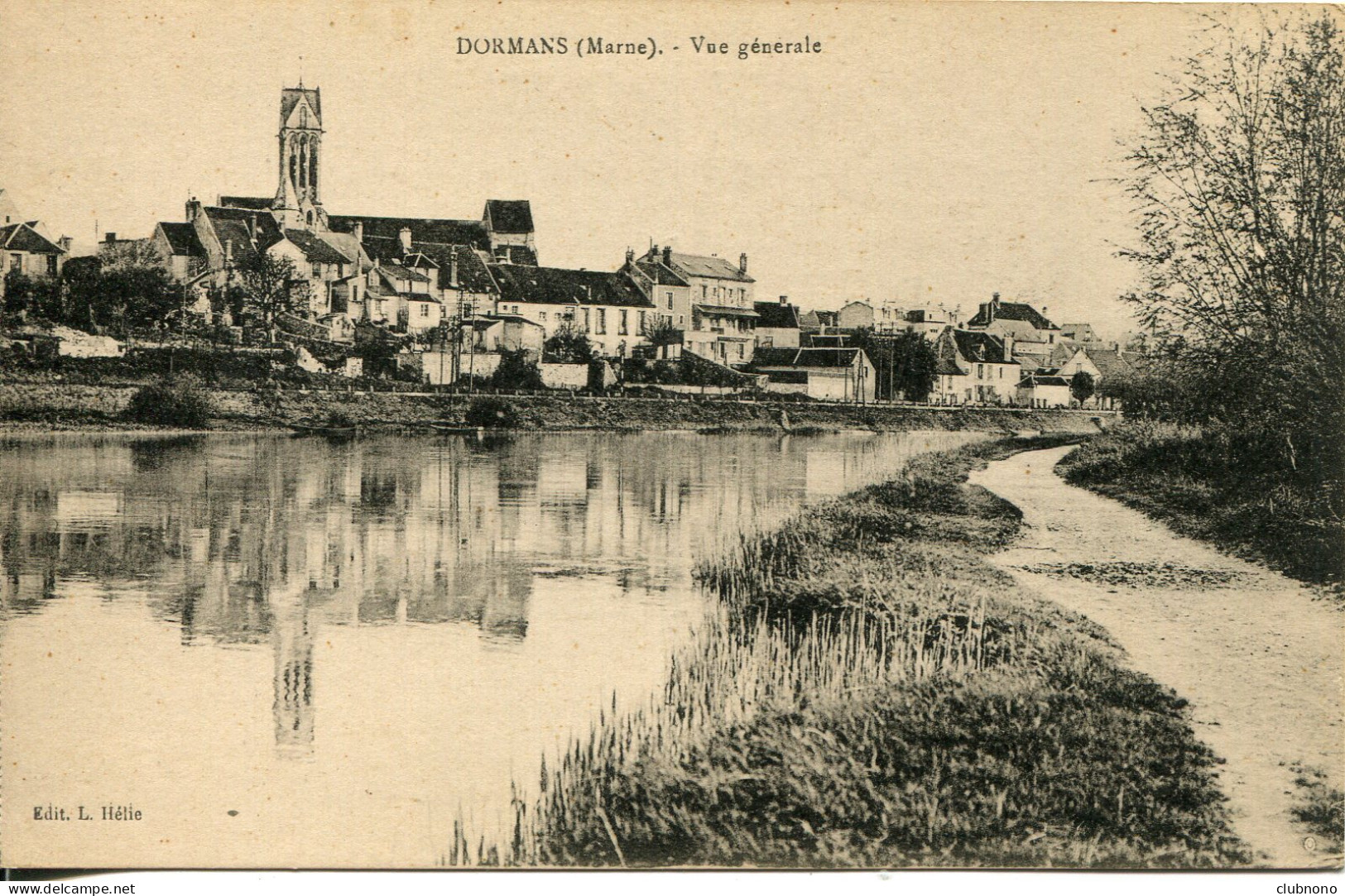 CPA - DORMANS - VUE GENERALE (IMPECCABLE) - Dormans