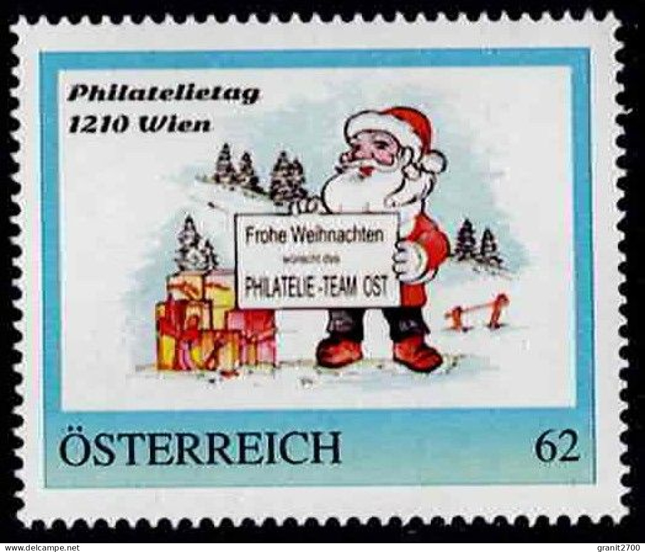 PM Philatelietag 1210 Wien - Frohe Weihnacht  Ex Bogen Nr. 8112488  Vom 18.12.2014  Postfrisch - Sellos Privados
