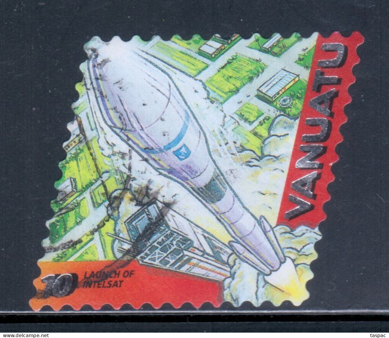 Vanuatu 2000 Mi# 1112 Used - Short Set - Launch Of Intelsat / Space - Oceanië