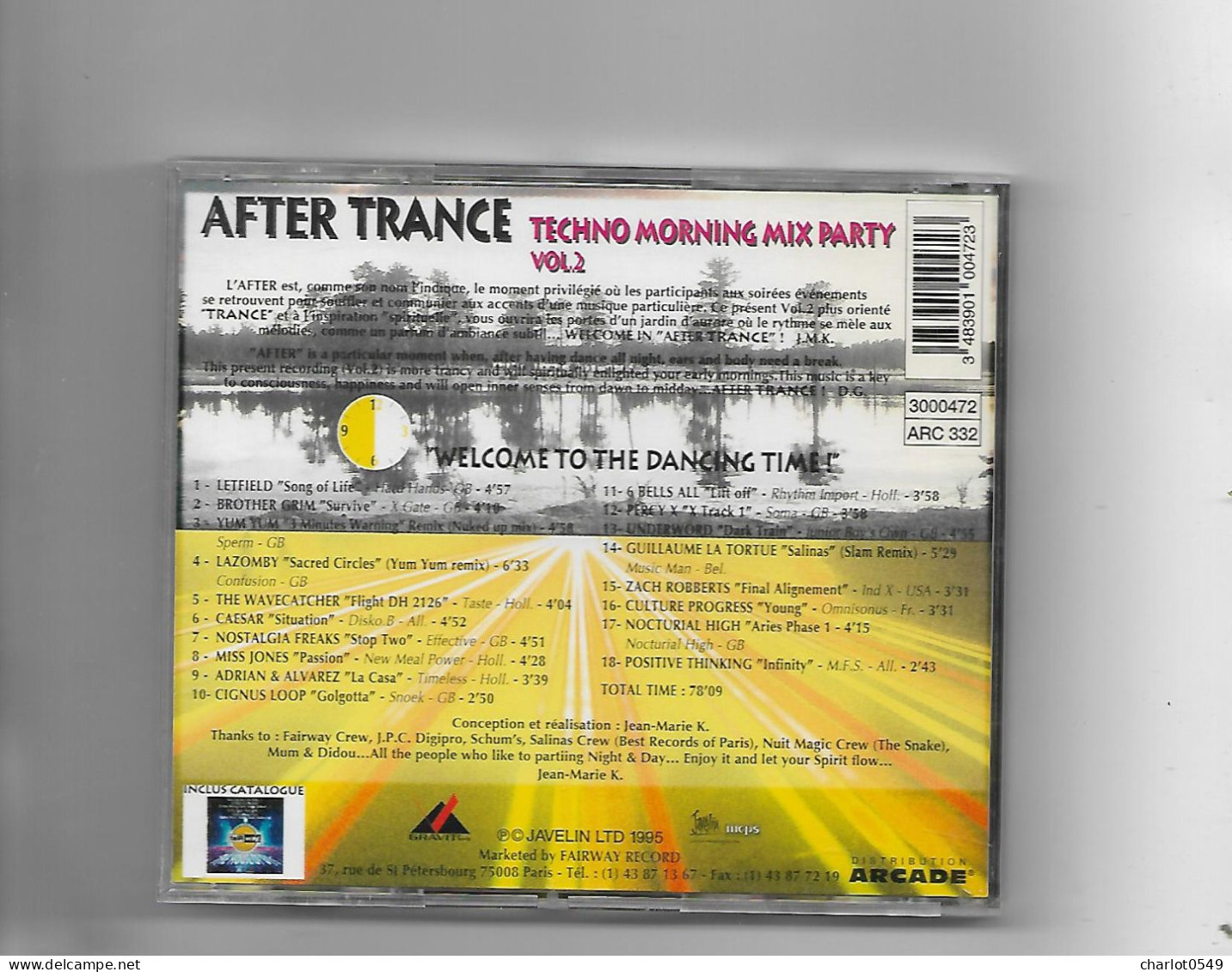 18 Titres After Trance - Other & Unclassified