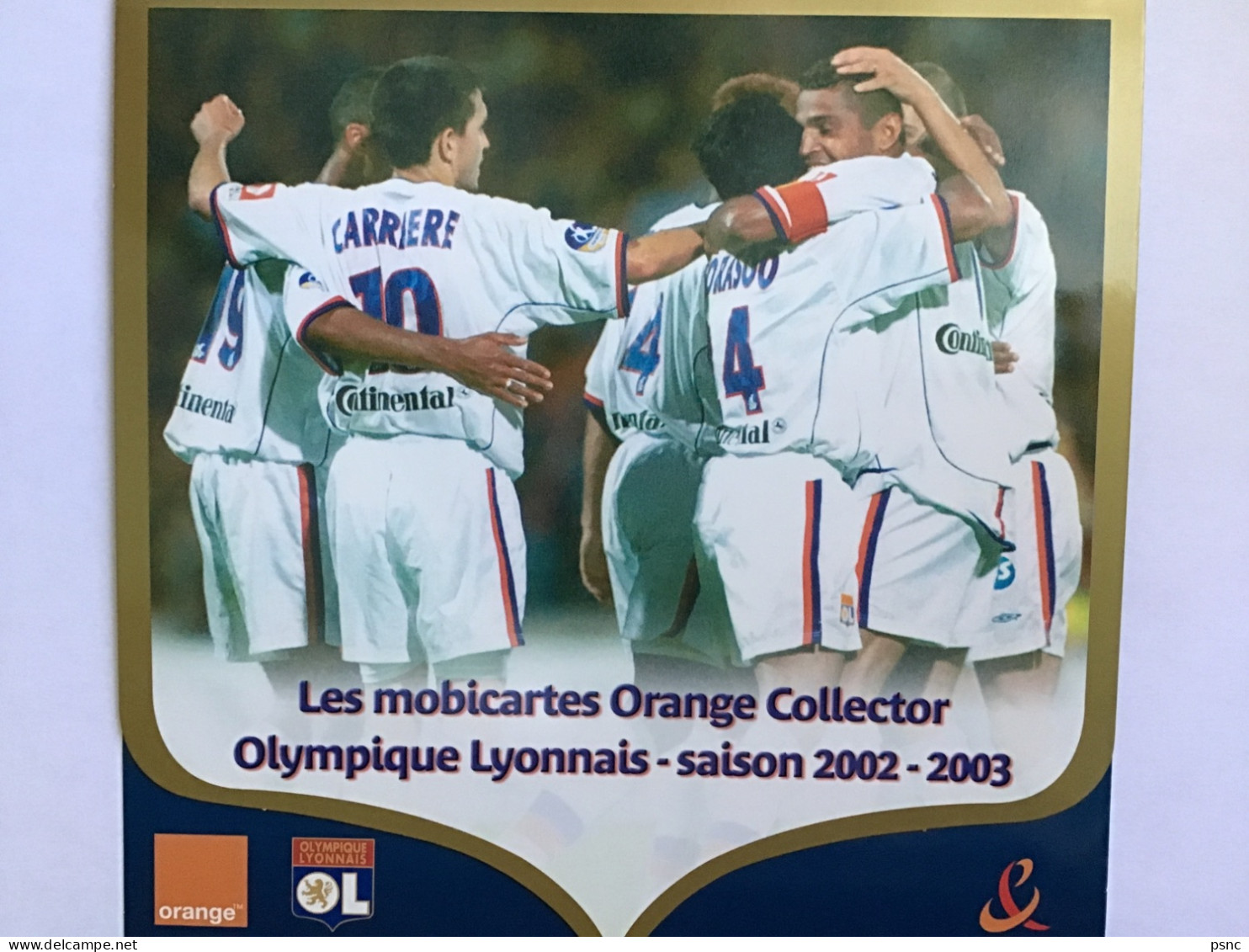 Set Complet De 3 Télécartes 10€ Olympique Lyonnais - Nachladekarten (Refill)