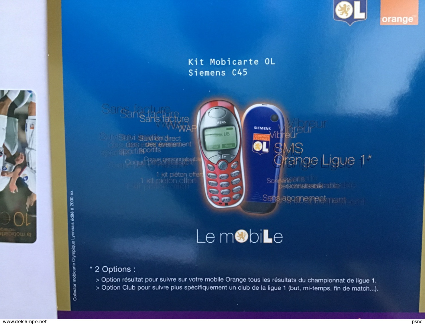 Set Complet De 3 Télécartes 10€ Olympique Lyonnais - Mobicartes