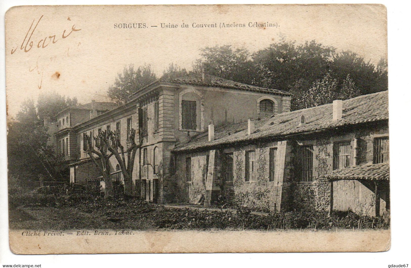 SORGUES (84) - USINE DU COUVENT - Sorgues