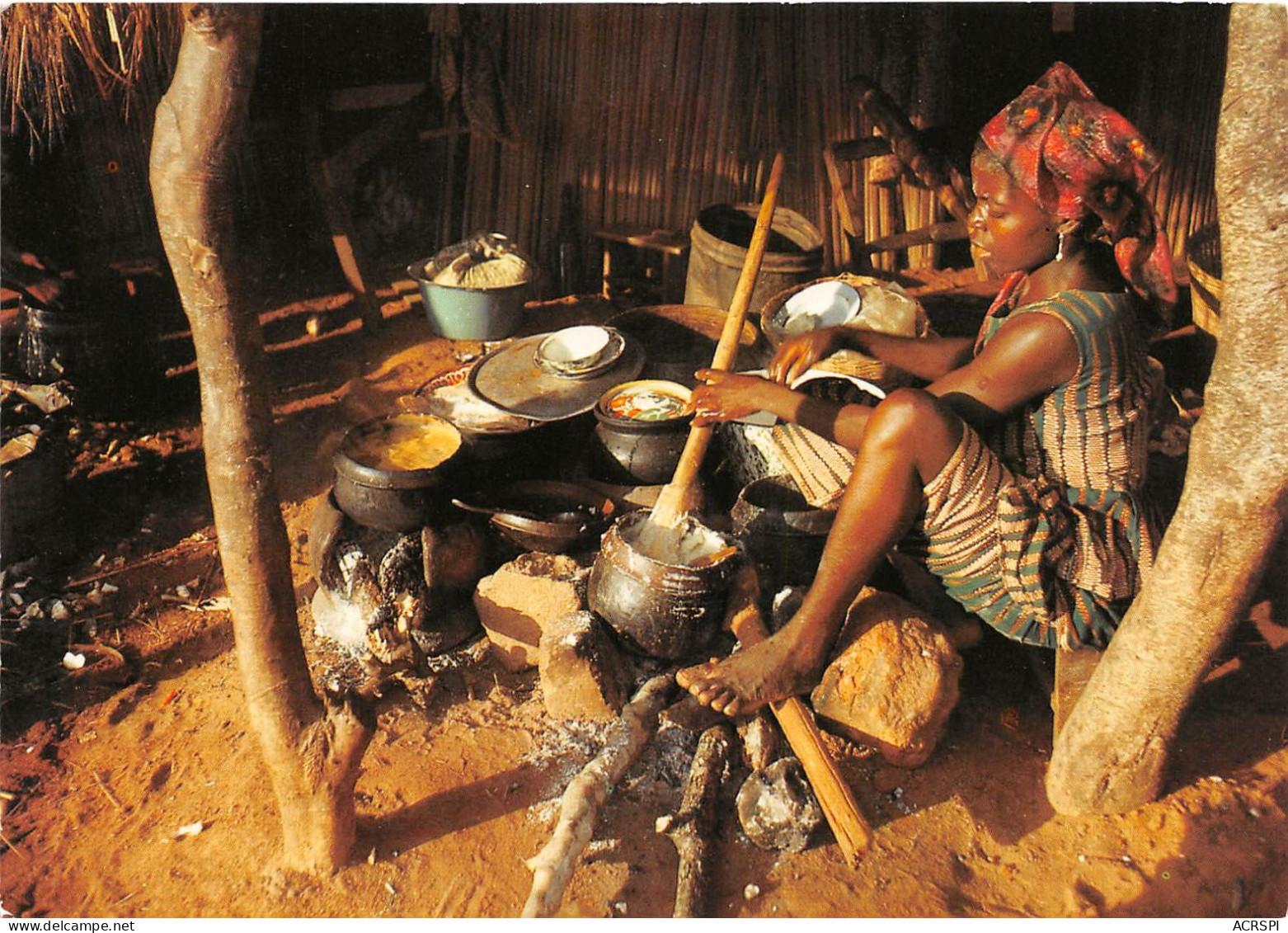 TOGO Cuisine Foufou 9(scan Recto-verso) MA220 - Togo