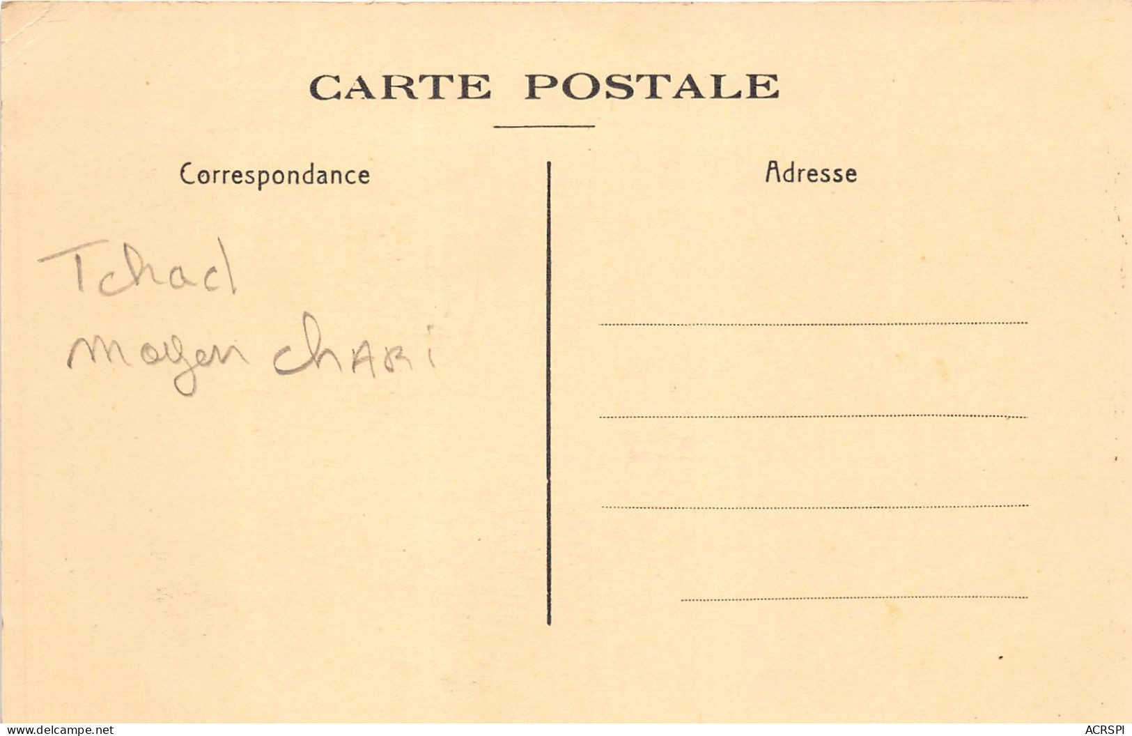 TCHAD MOYEN VHARI Les Femmes A Plateaux Sara Kaba En Gaite 10(scan Recto-verso) MA214 - Chad