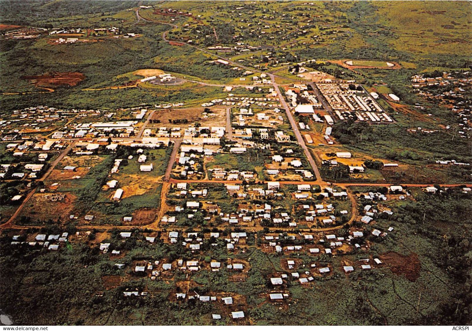 Republique Du GABON MOANDA Haut Ogooue Vue Aerienne 28(scan Recto-verso) MA211 - Gabun