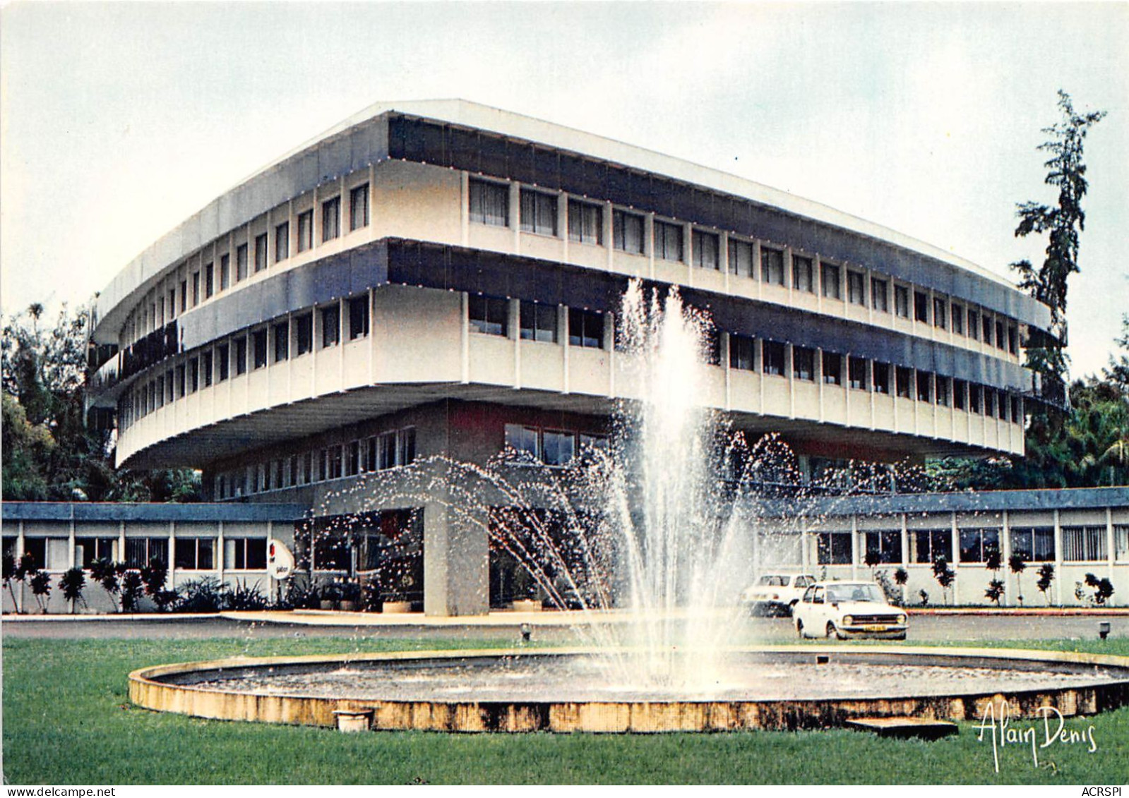 Republique Du GABON PORT GENTIL ELF Photo Alain Denis 19(scan Recto-verso) MA211 - Gabon