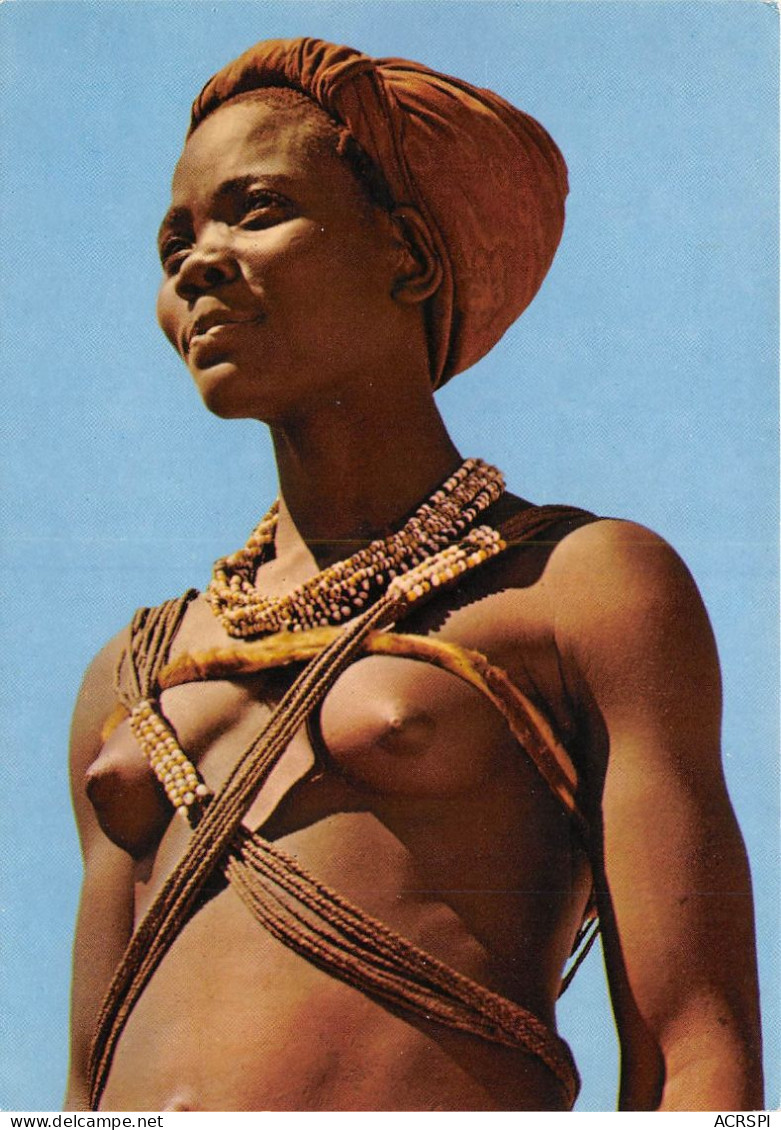  Republique Du GABON African Beauty 2(scan Recto-verso) MA210 - Gabon
