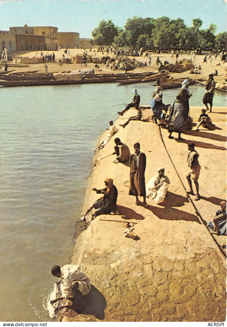 NIGER Port Fluvial Au Bord Du Niger 8(scan Recto-verso) MA209 - Níger