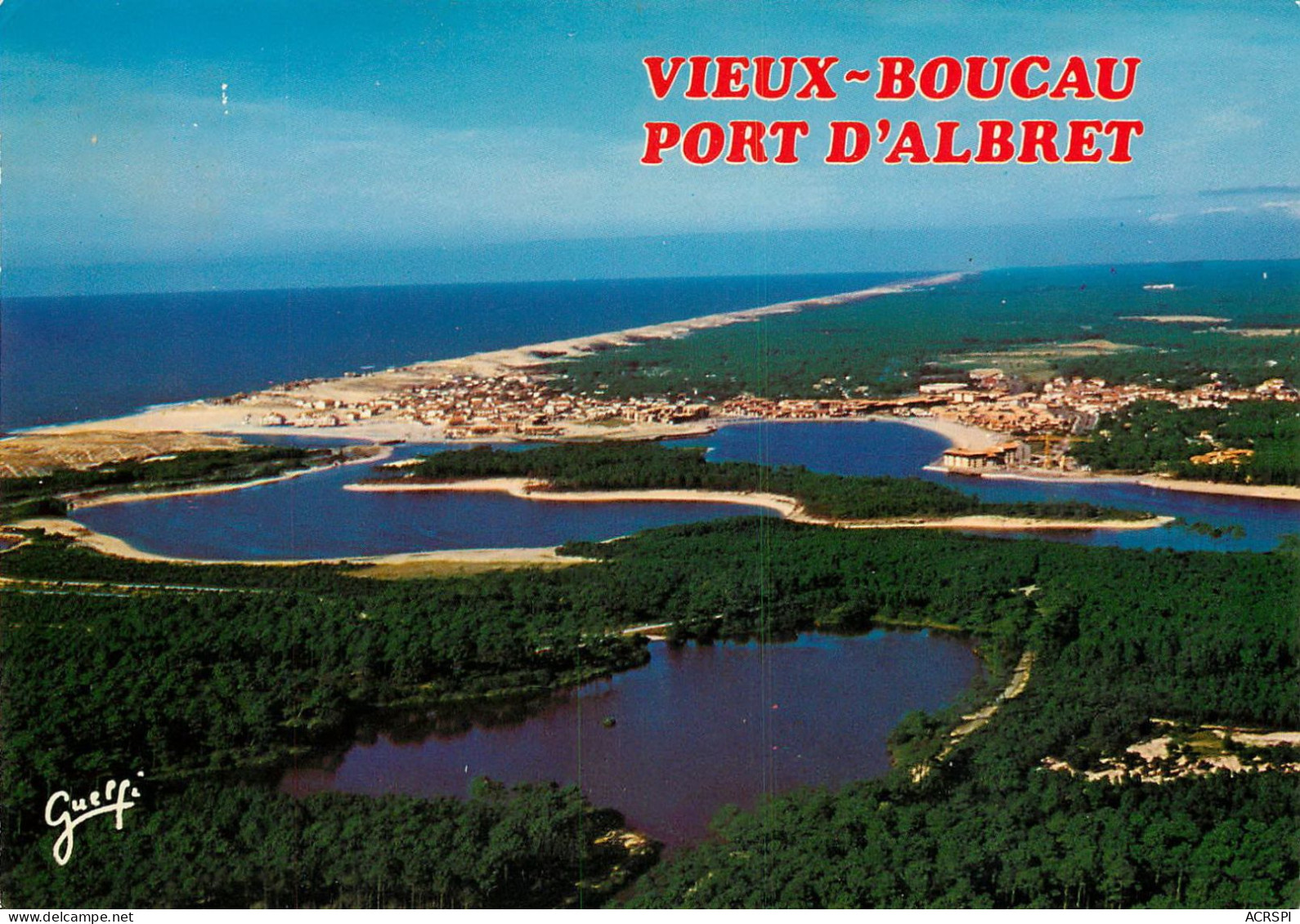 Vieux Boucau Port D'albret  L'etang De Pinsolle  20   (scan Recto-verso)MA200Bis - Vieux Boucau