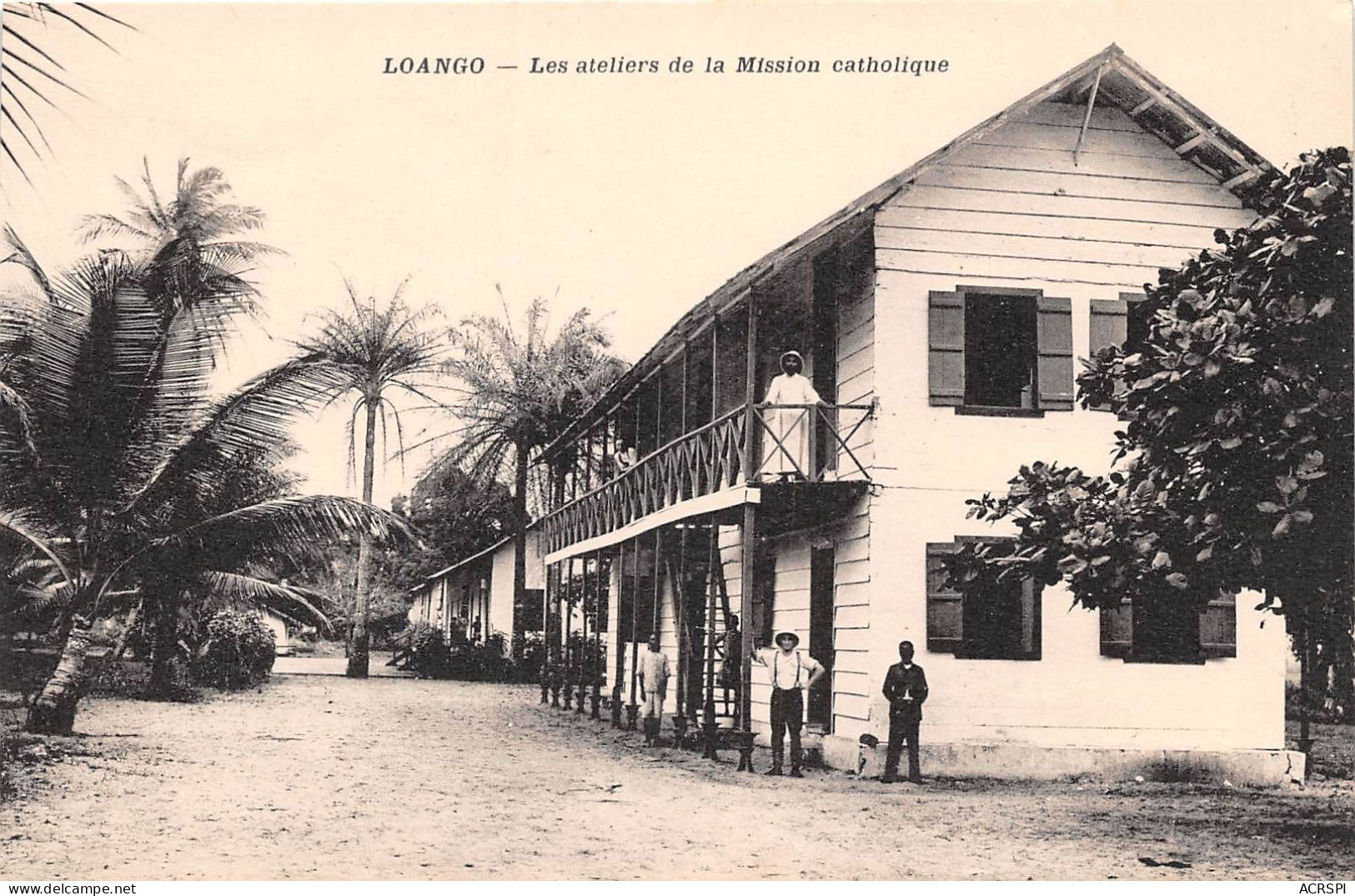 CONGO LOANGO Les Ateliers De La Mission Catholique 17(scan Recto-verso) MA241 - Brazzaville