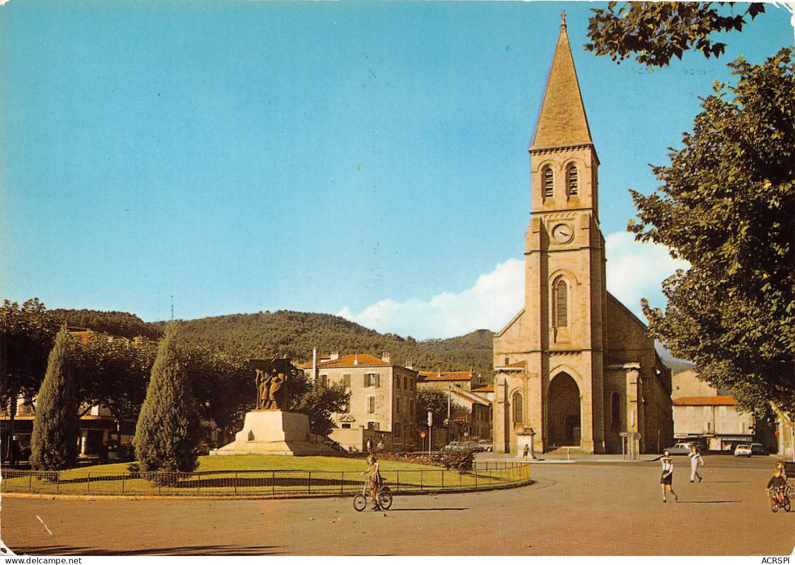 LA GRAND COMBE Place Bouzac 21(scan Recto-verso) MA230 - La Grand-Combe