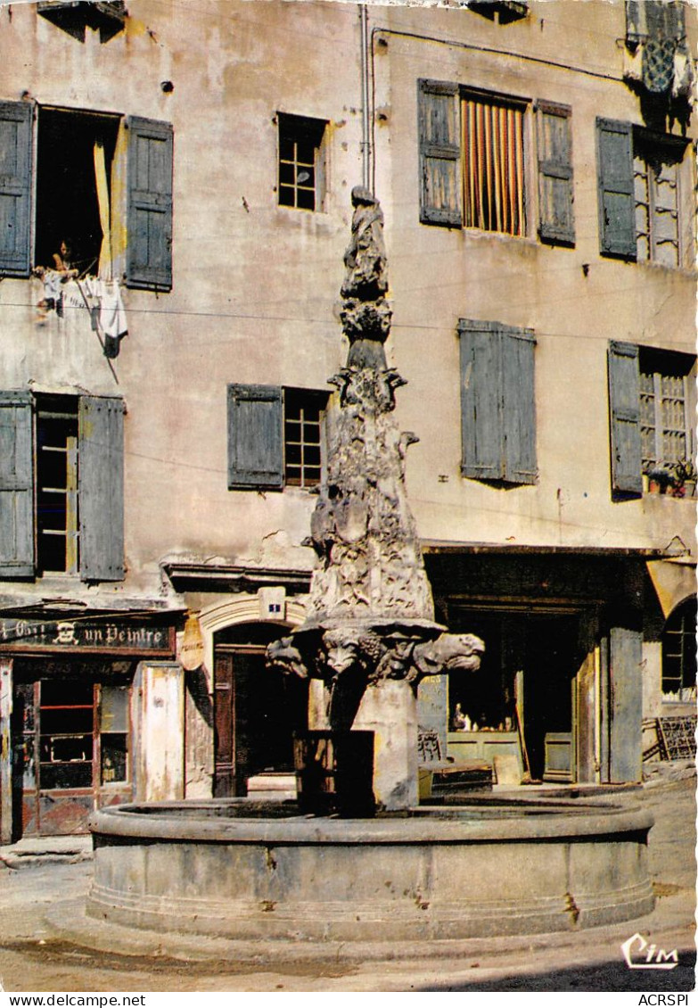 FORCALQUIER Fontaine St Michel 26(scan Recto-verso)MA268 - Forcalquier