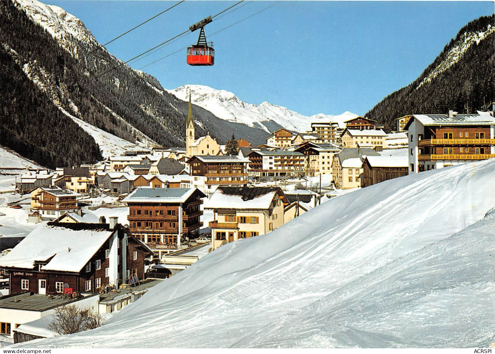 AUTRICHE ISCHGL 1377m Mit Silvrettaseilbahn TIROL 21(scan Recto-verso)MA266 - Ischgl