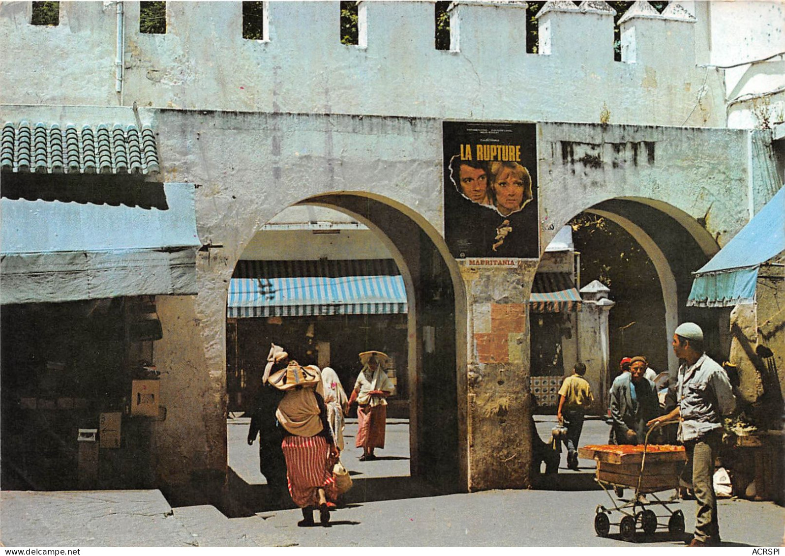 MAROC TANGER Typical Gate Porte Typique 20(scan Recto-verso)MA266 - Tanger