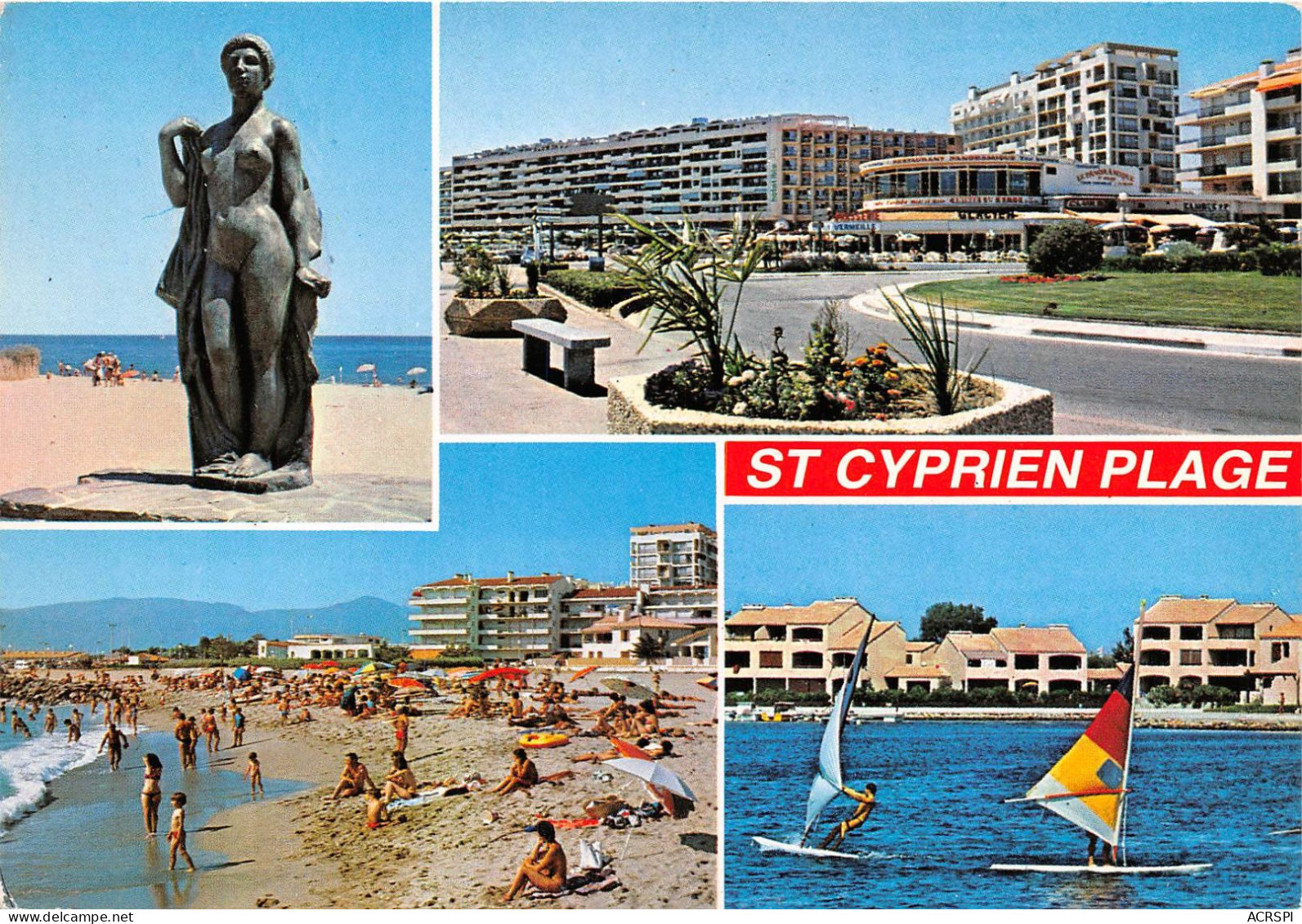 SAINT CYPRIEN PLAGE Regards Sur La Station 47(scan Recto-verso)MA258 - Saint Cyprien