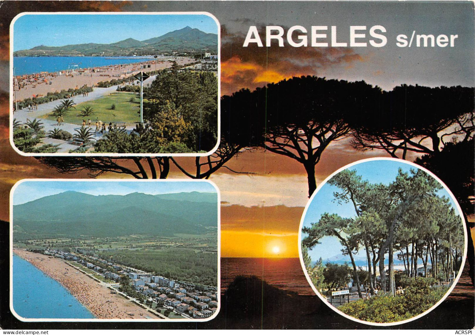 ARGELES S MER ARGELES PLAGE Divers Aspects Cote Catalane 40(scan Recto-verso)MA258 - Argeles Sur Mer