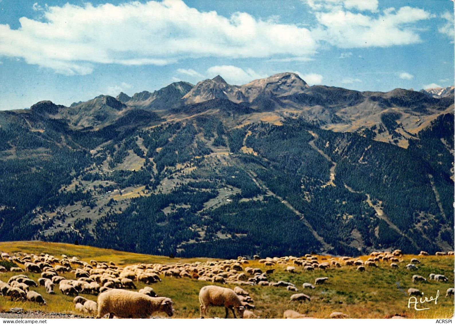 LE BRIANCONNAIS TOURISTIQUE Alpages Au COL DU GRANON Le Rocher Blanc SERRE CHEVALIER 8(scan Recto-verso) MA289 - Serre Chevalier