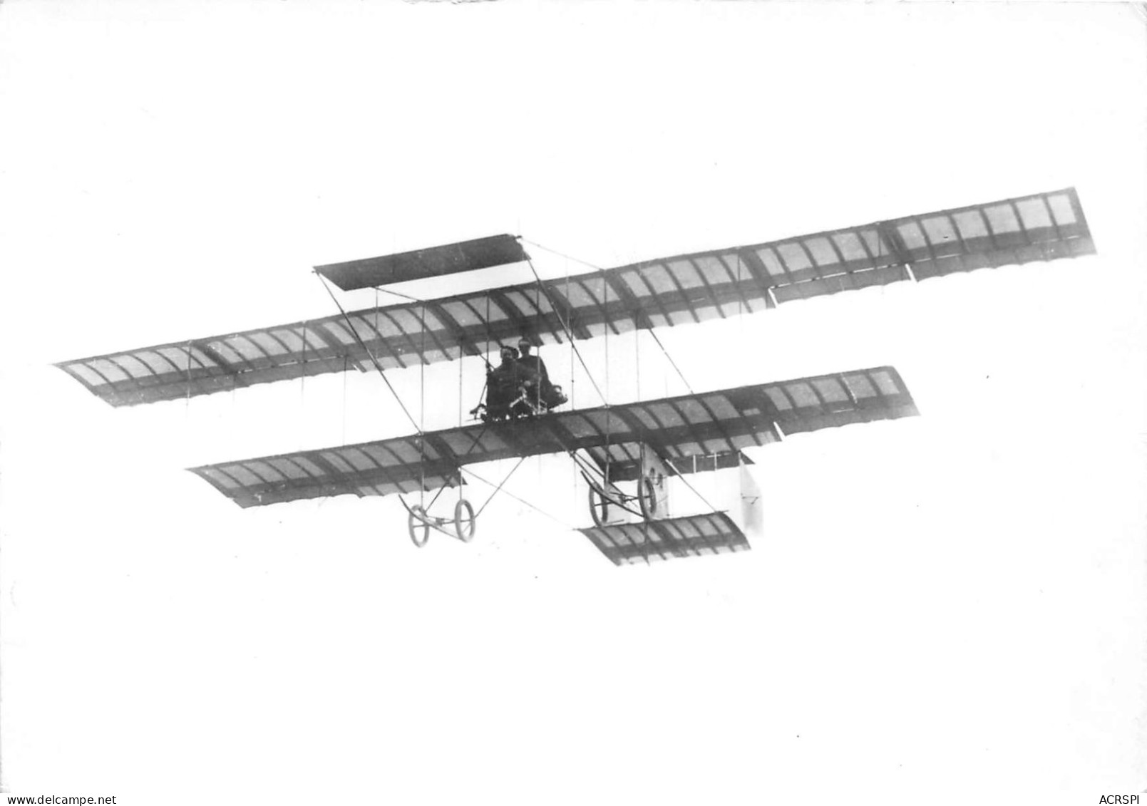 L Aeroplane Henry Farman Vole 1h4m Avec Trois Passagers Transfusine  18(scan Recto-verso) MA287 - ....-1914: Précurseurs