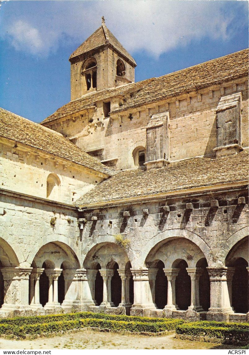 Abbaye De SENANQUE XIIe S GORDES Cloitre Et Clocher 21(scan Recto-verso) MA286 - Gordes