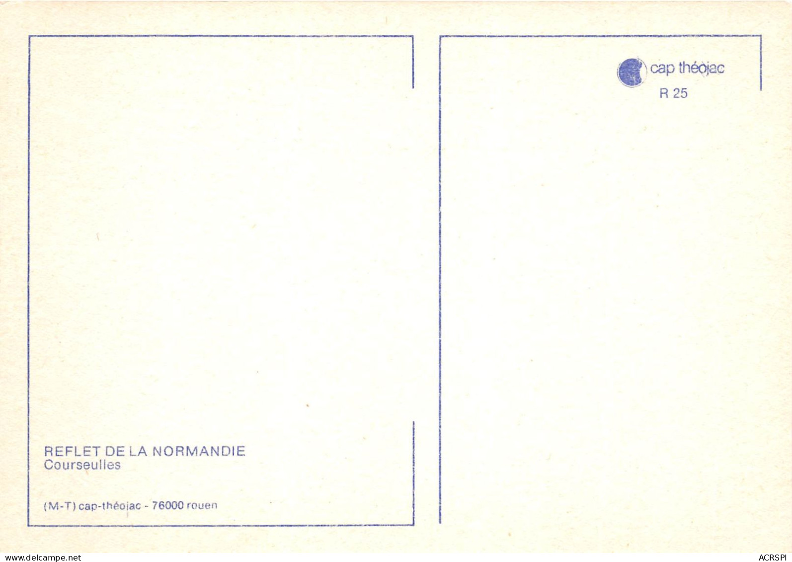 REFLET DE LA NORMANDIE COURSEULLES 19(scan Recto-verso) MA297 - Courseulles-sur-Mer