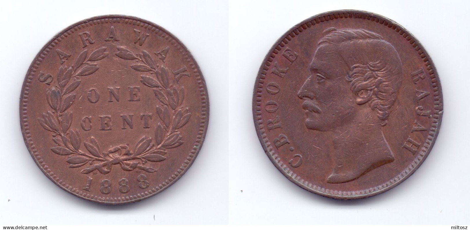 Sarawak 1 Cent 1888 - Malesia
