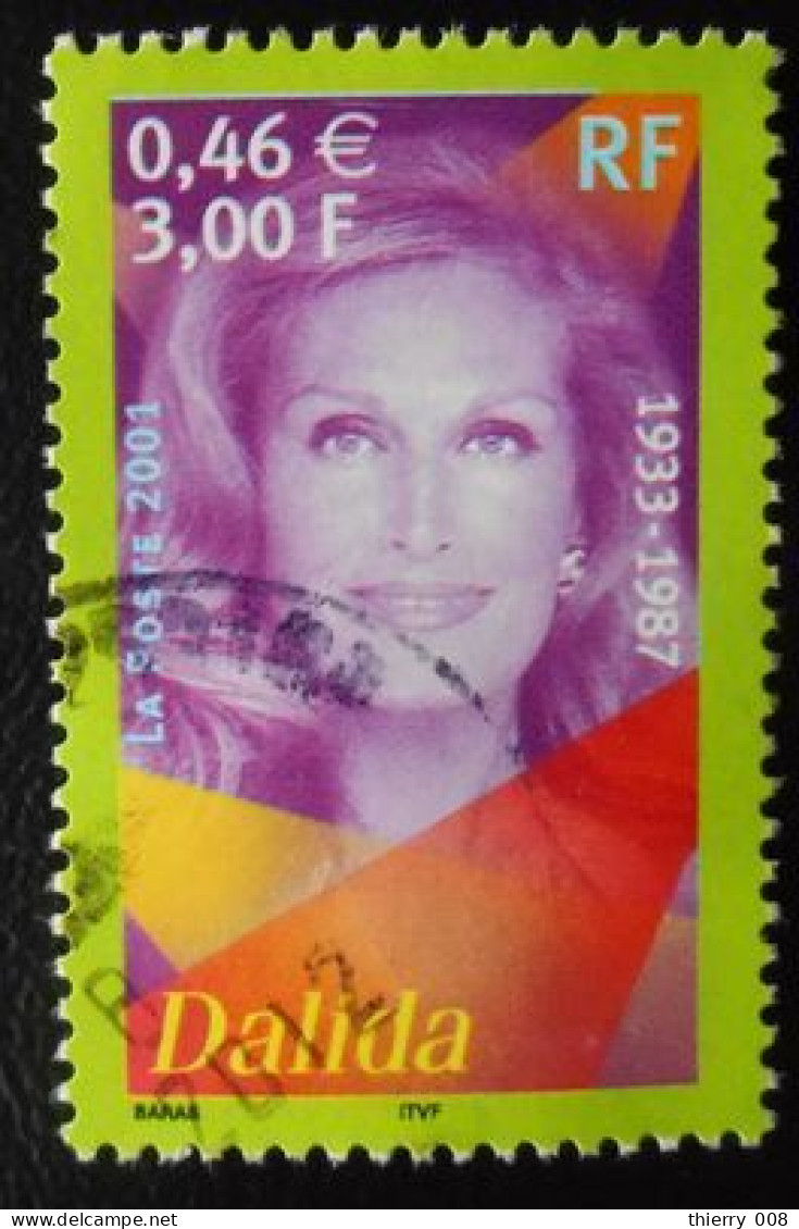 3394 France 2001 Oblitéré Dalida - Oblitérés