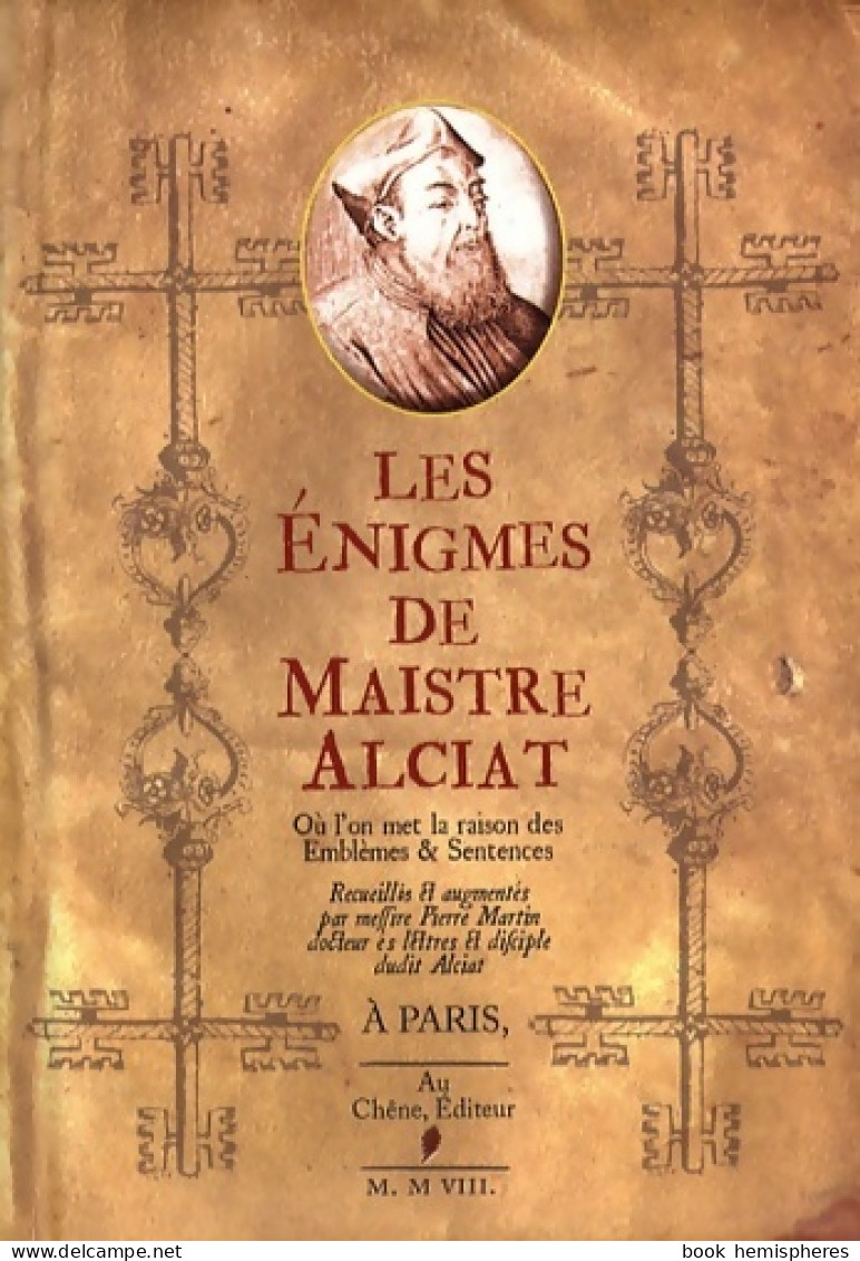 Les énigmes Du Maistre Alciat (2008) De Pierre Martin - Giochi Di Società