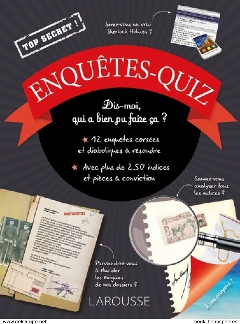 Enquêtes-quiz- Cahier De Vacances (2016) De Collectif - Jeux De Société