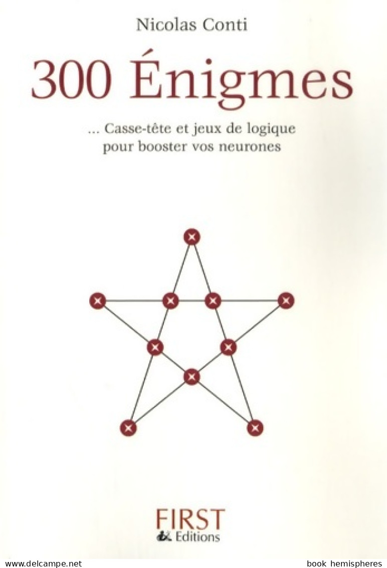 300 énigmes (2007) De Nicolas Conti - Jeux De Société