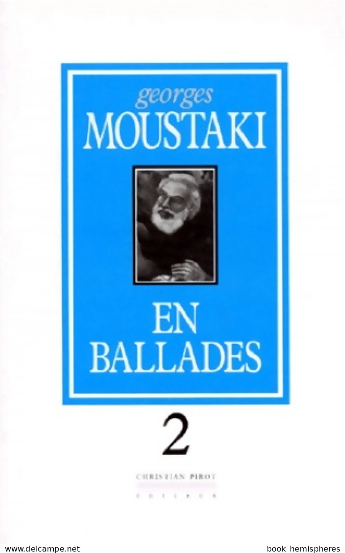 En Ballades Tome II (1996) De Georges Moustaki - Musique