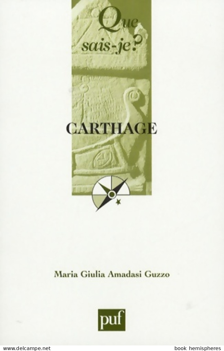 Carthage (2006) De Maria Giulia Amadasi Guzzo - Wörterbücher