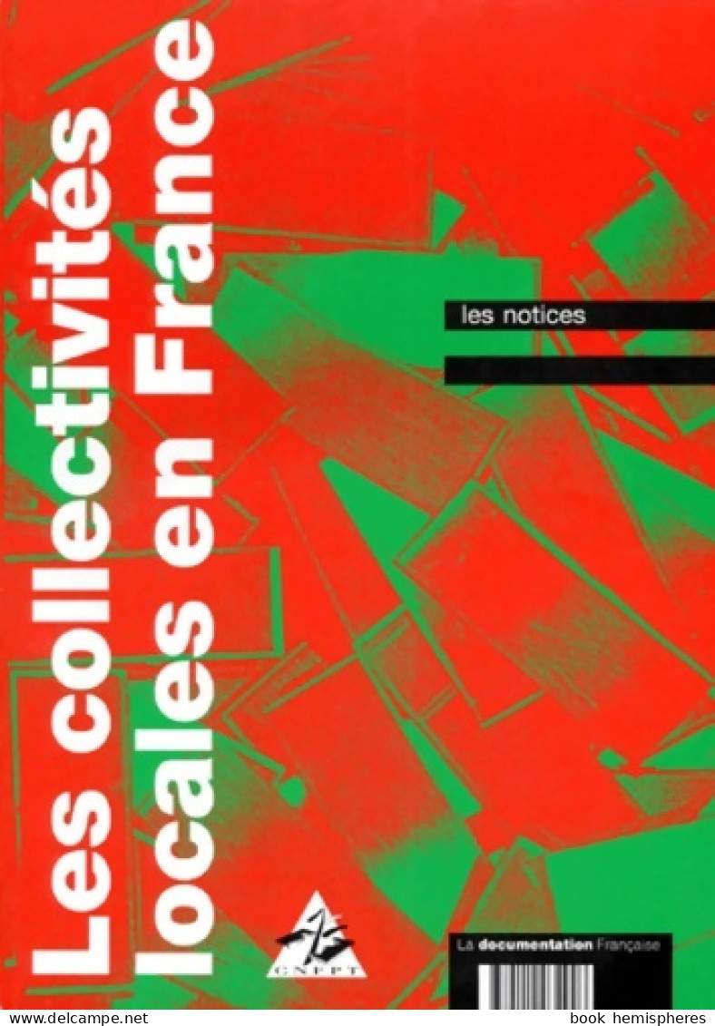Les Collectivités Locales En France (1996) De Collectif - Droit