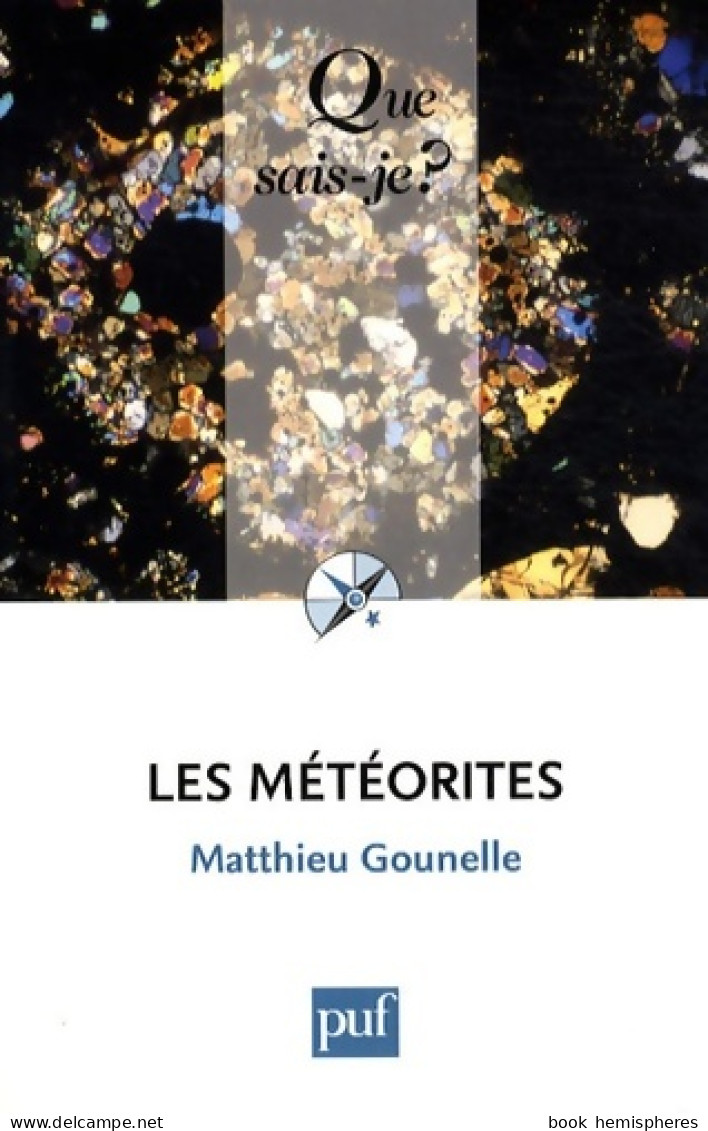 Les Météorites (2009) De Matthieu Gounelle - Dictionaries