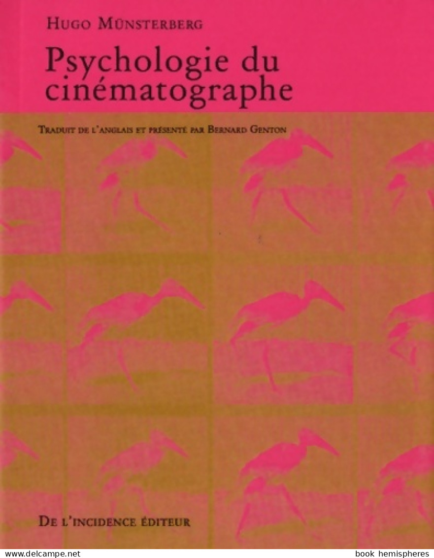 Psychologie Du Cinématographe (2010) De Hugo Munsterberg - Cinéma / TV