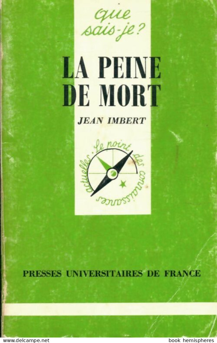 La Peine De Mort (1989) De Jean Imbert - Recht
