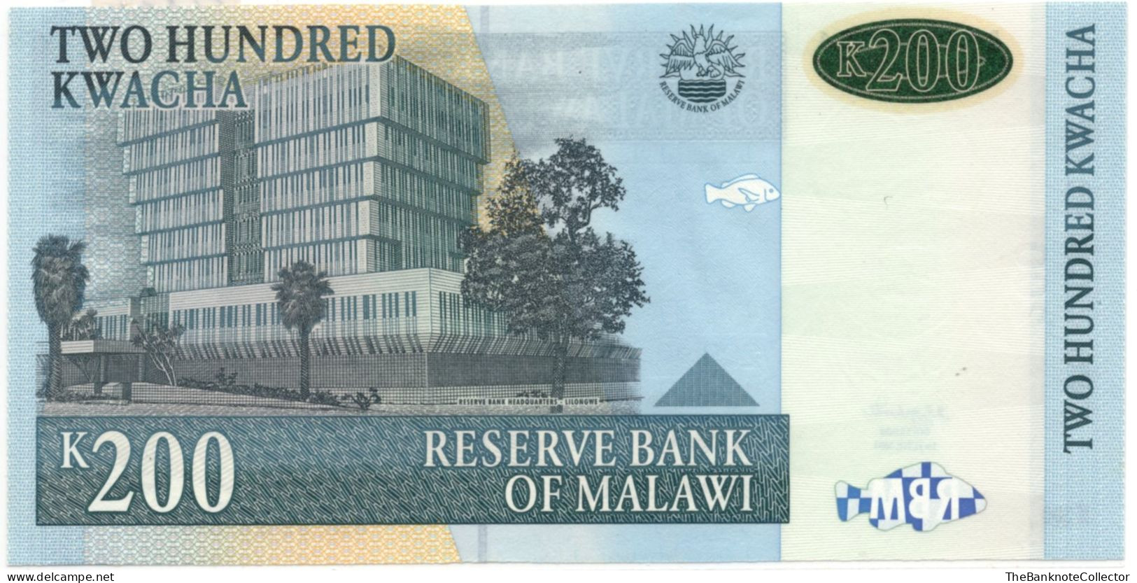 MALAWI 200 Kwacha 2004 P-55 UNC - Malawi