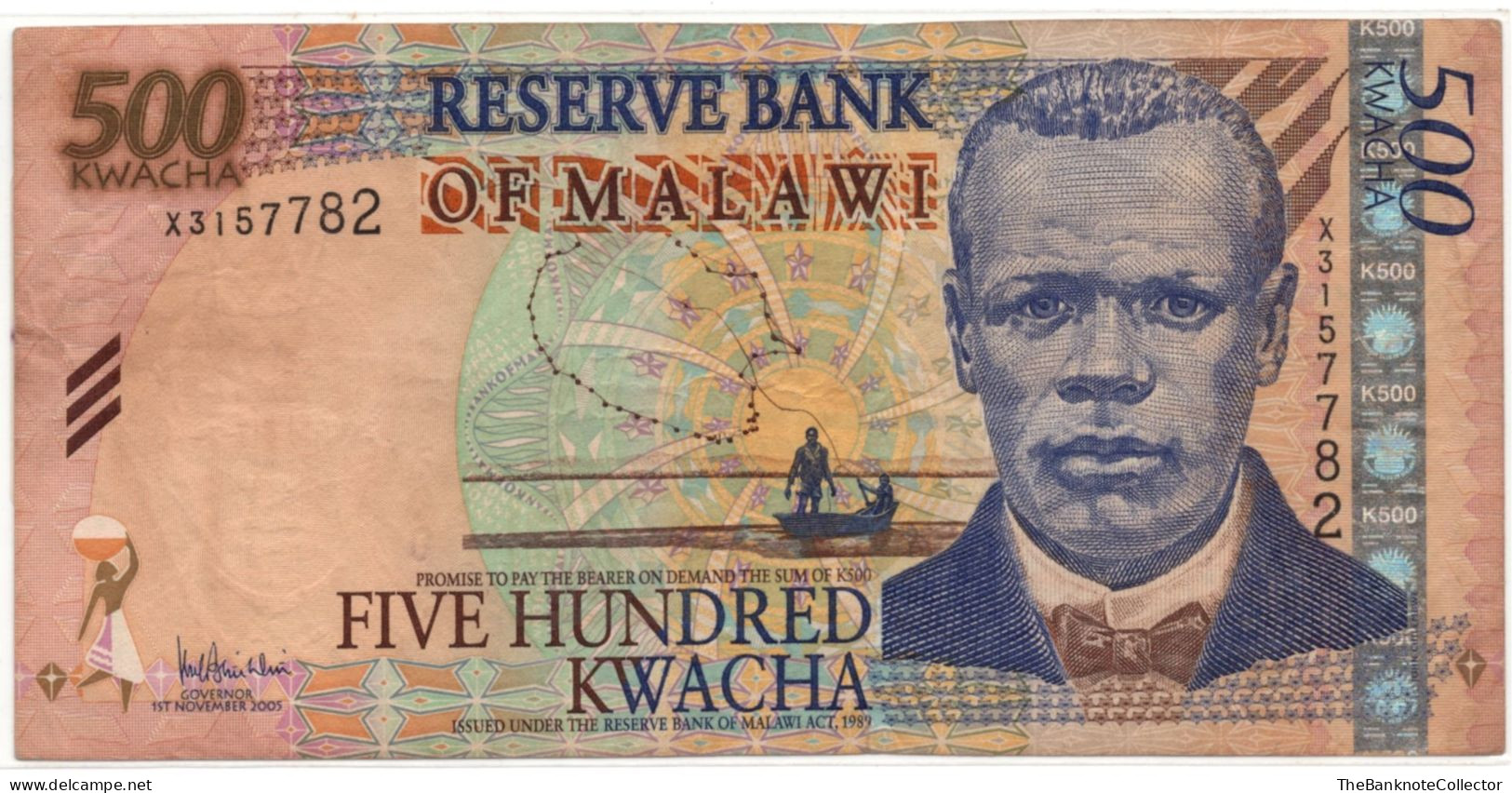 MALAWI 500 Kwacha 2005 P-48 VF - Malawi