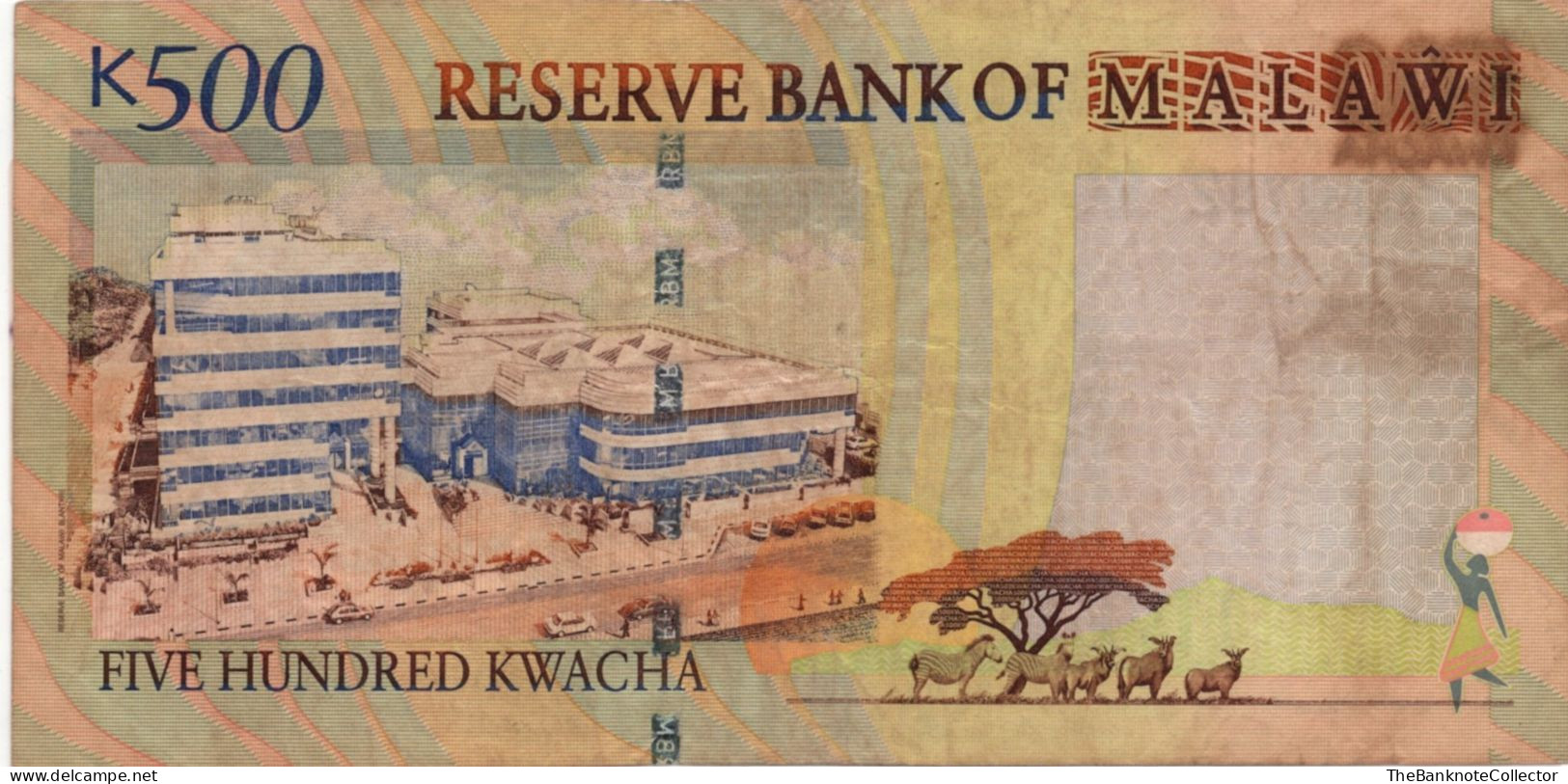 MALAWI 500 Kwacha 2005 P-48 VF - Malawi