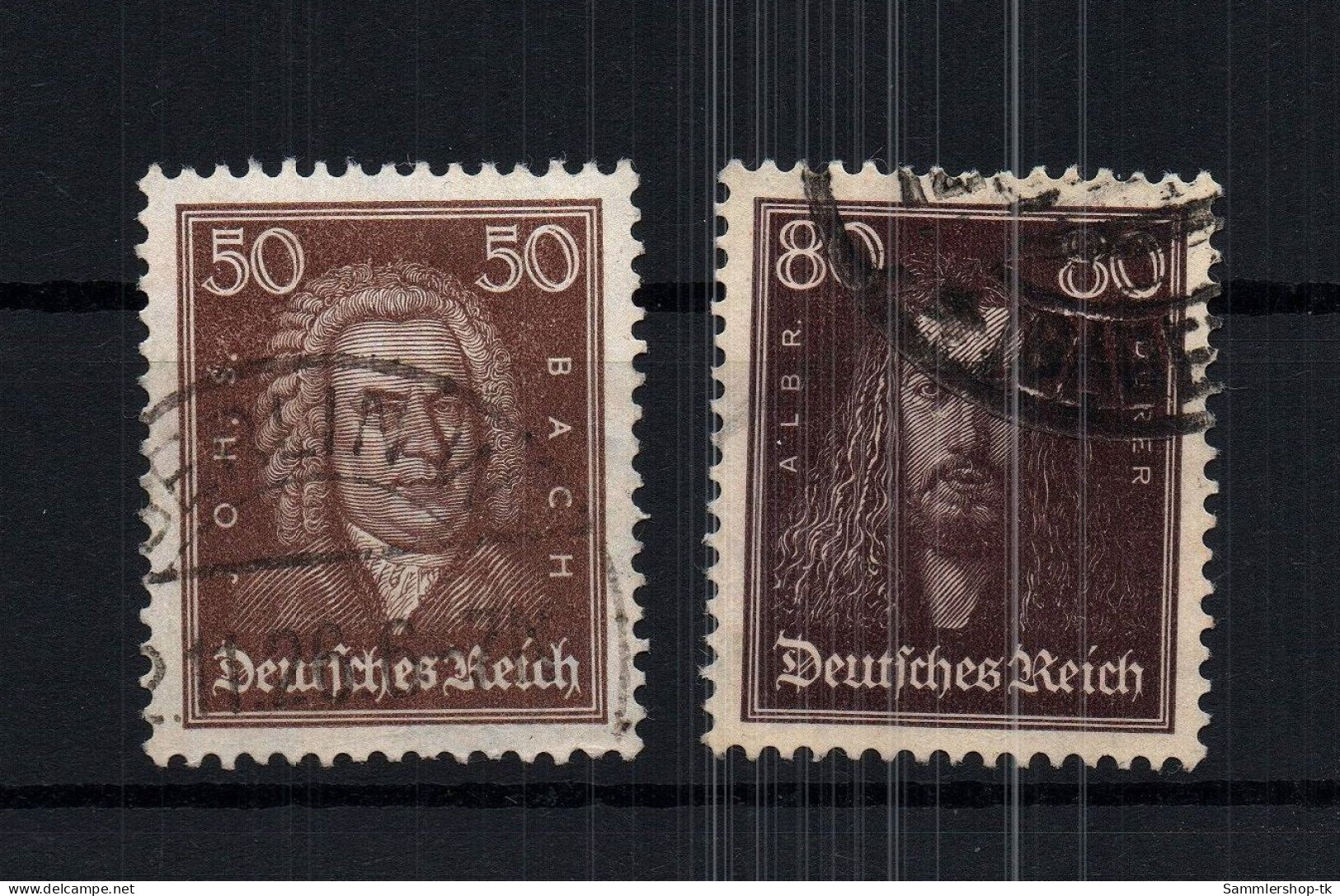 Dt. Reich Michel Nr. 396 + 397 Gestempelt - Other & Unclassified