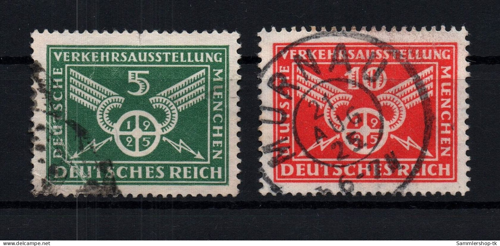 Dt. Reich Michel Nr. 370x + 371x Gestempelt - Altri & Non Classificati