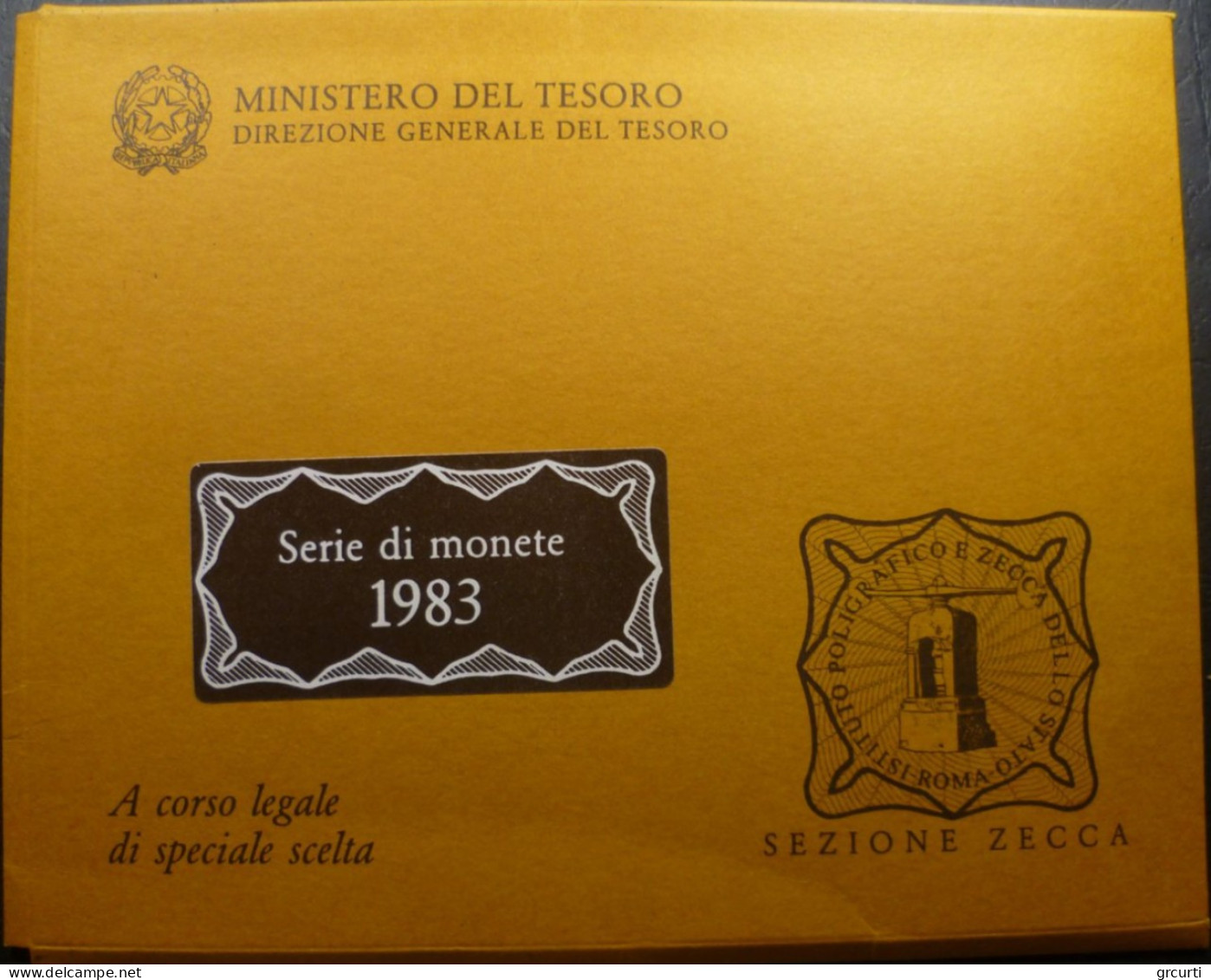 Italia - 1983 - Serie Divisionale - Set Fior Di Conio