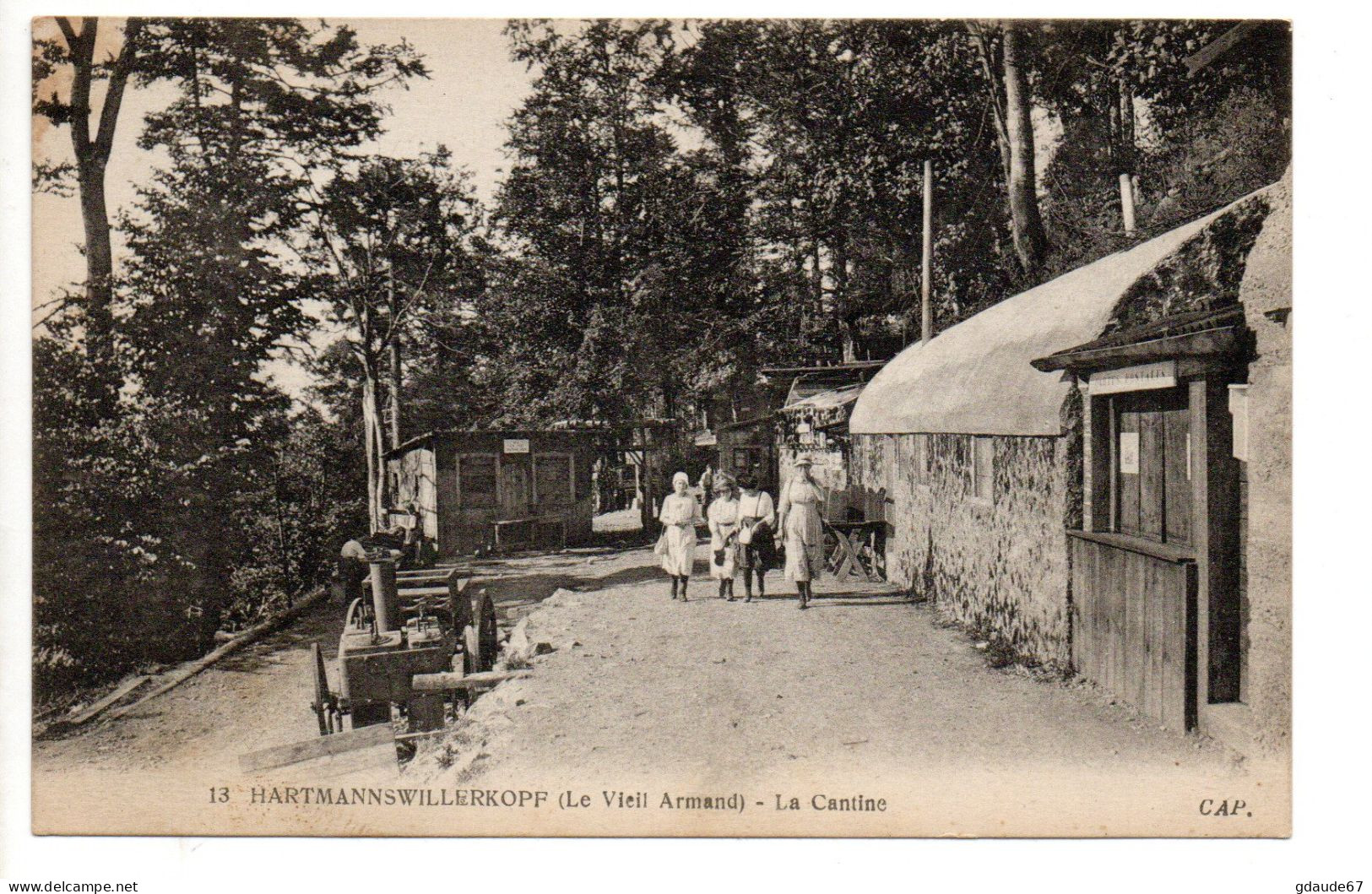 HARTMANNSWILLERKOPF (68) - LE VIEIL ARMAND - LA CANTINE - Sorgues