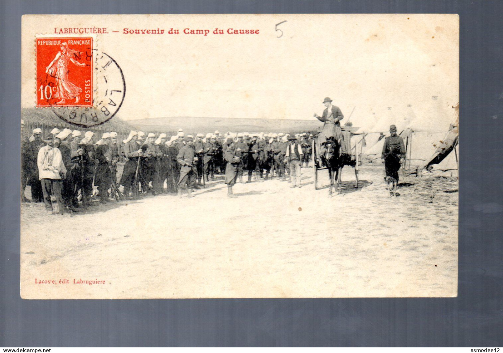 LABRUGUIERE SOUVENIR DU CAMP DE CAUSSE - Labruguière