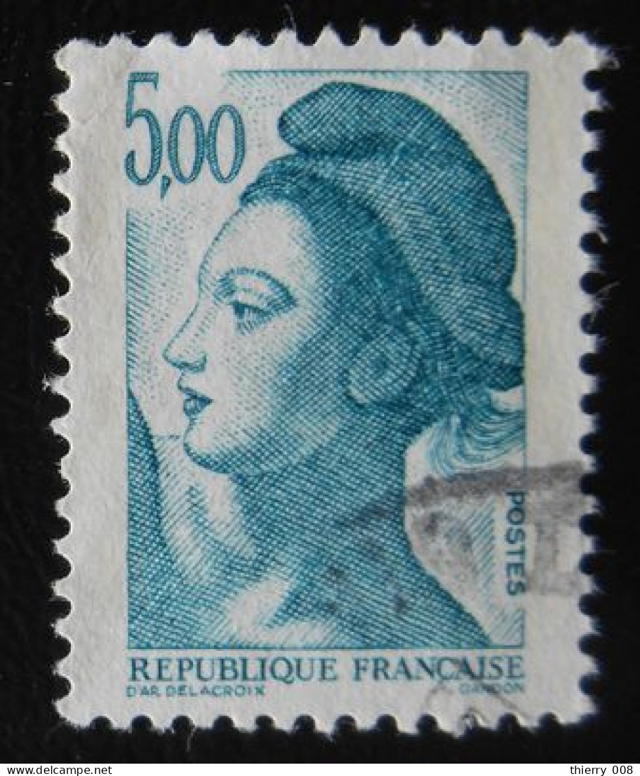 2190 France 1982 Oblitéré La République Type Liberté De Gandon - Usados