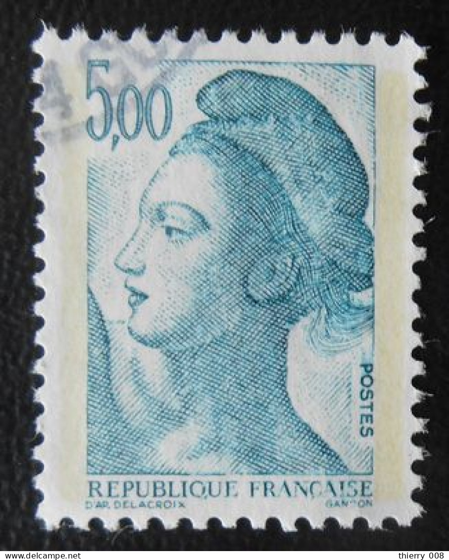 2190 France 1982 Oblitéré La République Type Liberté De Gandon - Usados