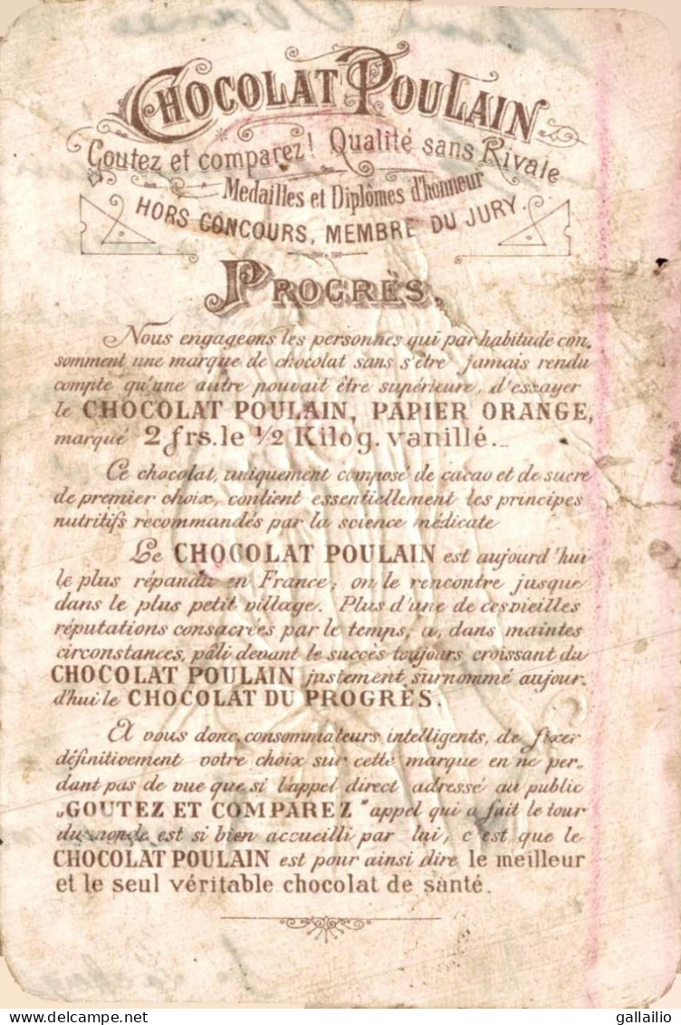 CHROMO CHOCOLAT POULAIN - Poulain